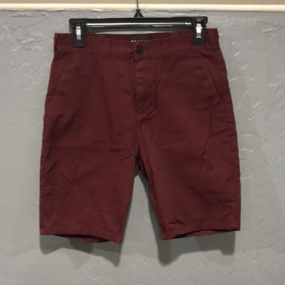 Maroon shorts